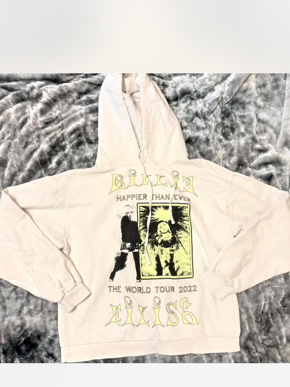 Billie Eilish Happier Than Ever tour hoodie